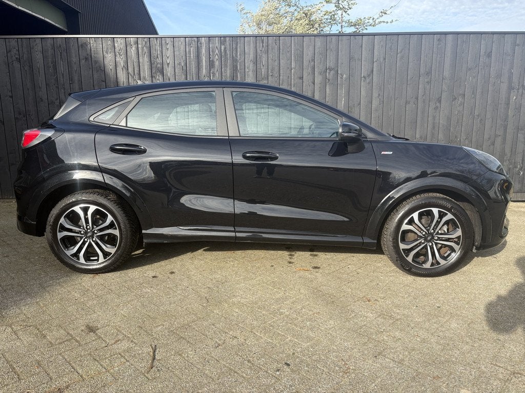 Ford Puma 1.0 EcoBoost Hybrid ST-Line (bj 2023), Auto's, Ford, Voorwielaandrijving, 12 maanden, Zwart, Bedrijf