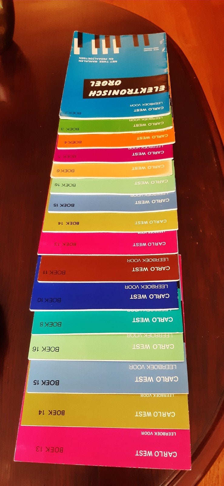Carlo West lesboeken voor keyboard of piano, Ophalen of Verzenden, 61 toetsen, Overige merken