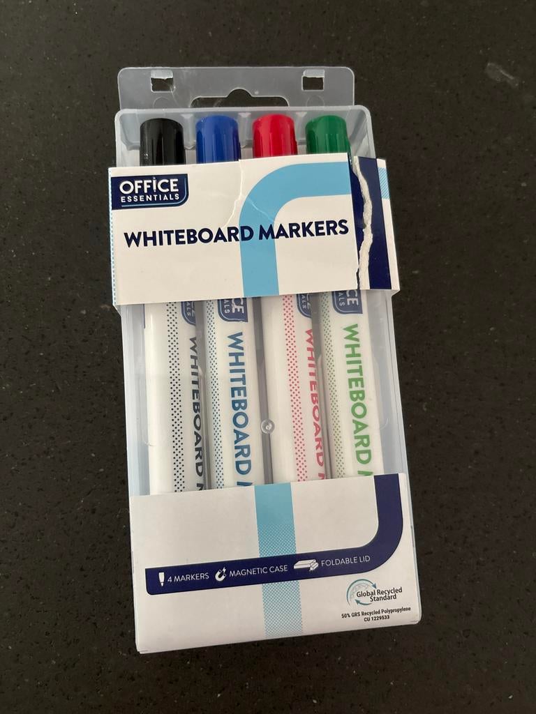 Whiteboard markers, nieuw, Ophalen