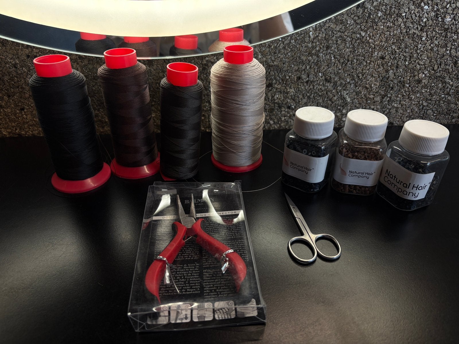 Haar extension gereedschap, Sieraden, Tassen en Uiterlijk, Uiterlijk | Haarverzorging, Ophalen of Verzenden, Zo goed als nieuw