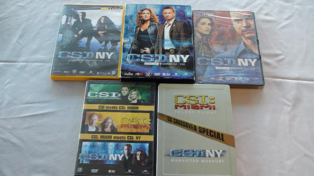 CSI New York CSI NY diverse, Cd's en Dvd's, Vanaf 12 jaar, Ophalen of Verzenden, Zo goed als nieuw, Actie en Avontuur