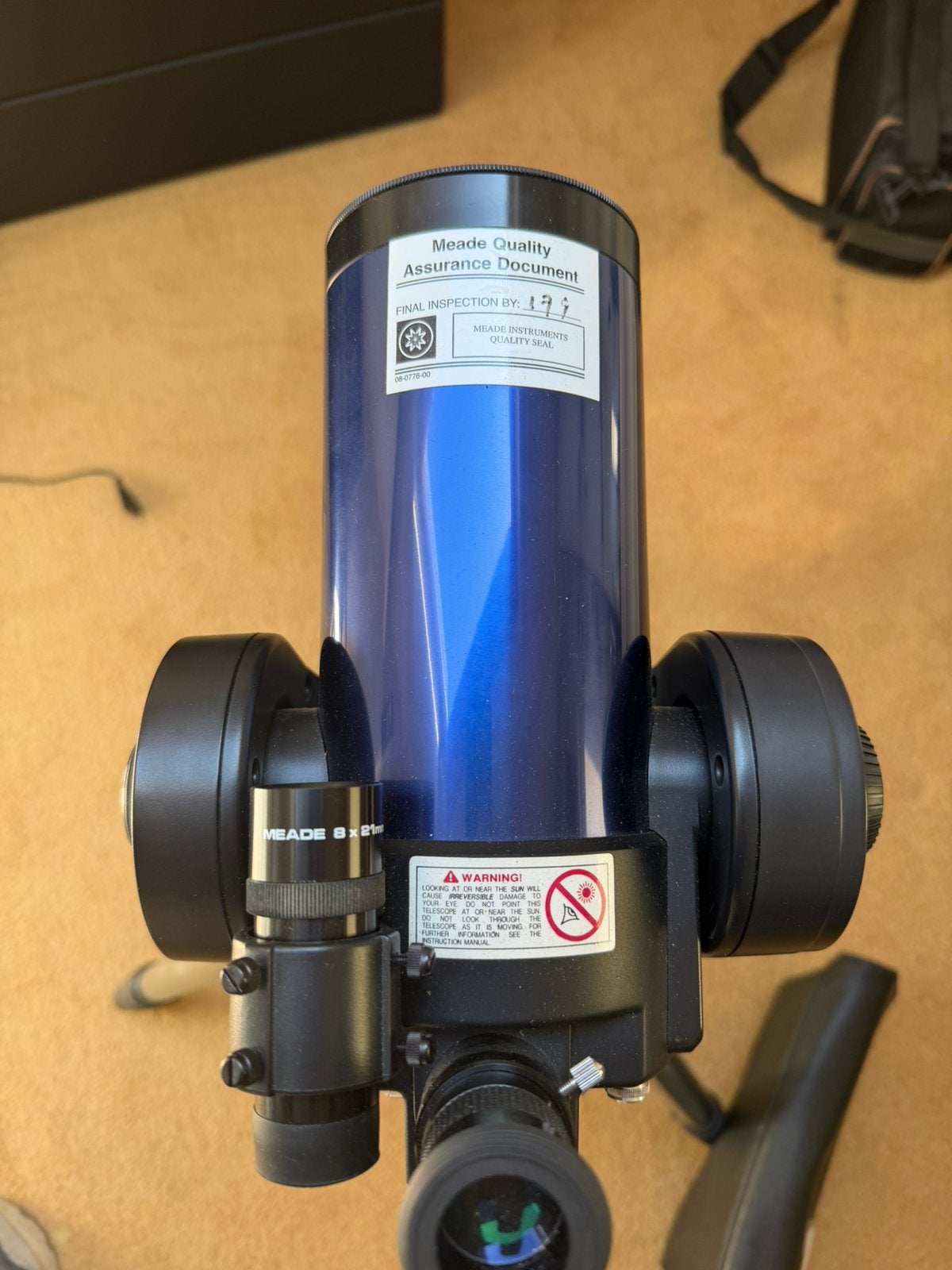 Meade ETX-90 telescoop, Ophalen, Zo goed als nieuw, 20x of meer, Overige typen