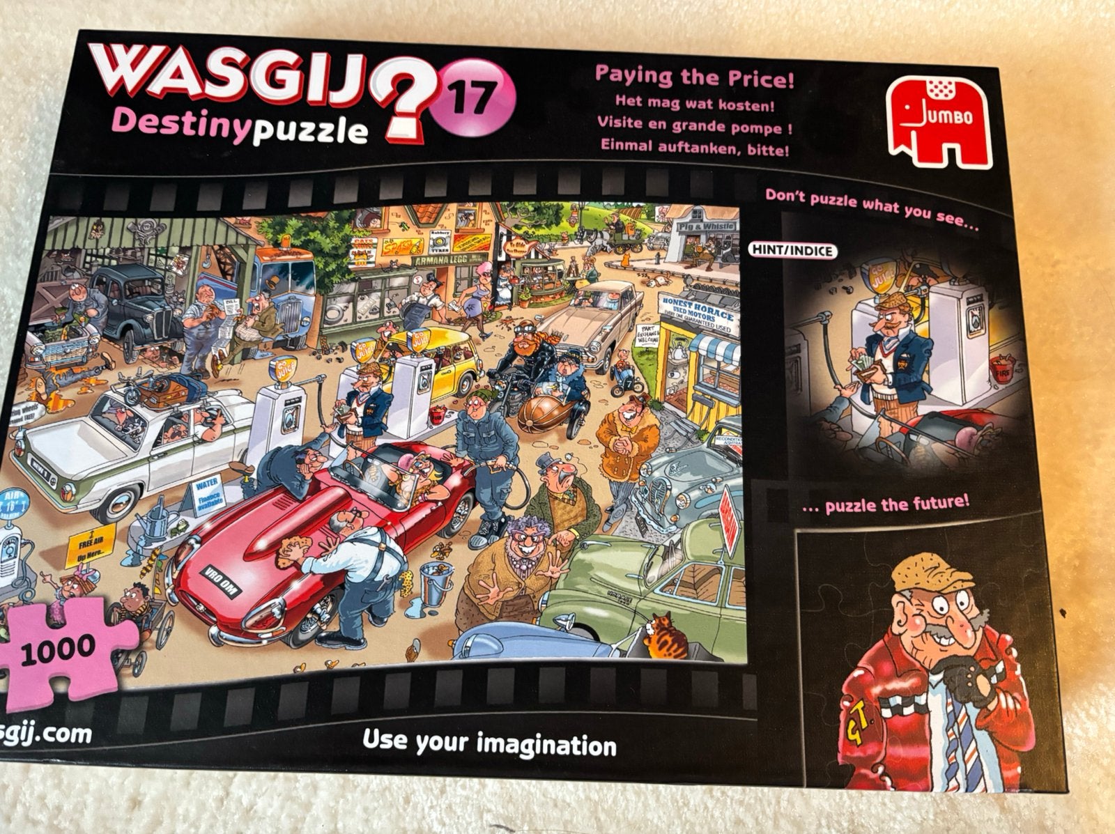 WASGIJ puzzels, Ophalen of Verzenden, 500 t/m 1500 stukjes, Zo goed als nieuw