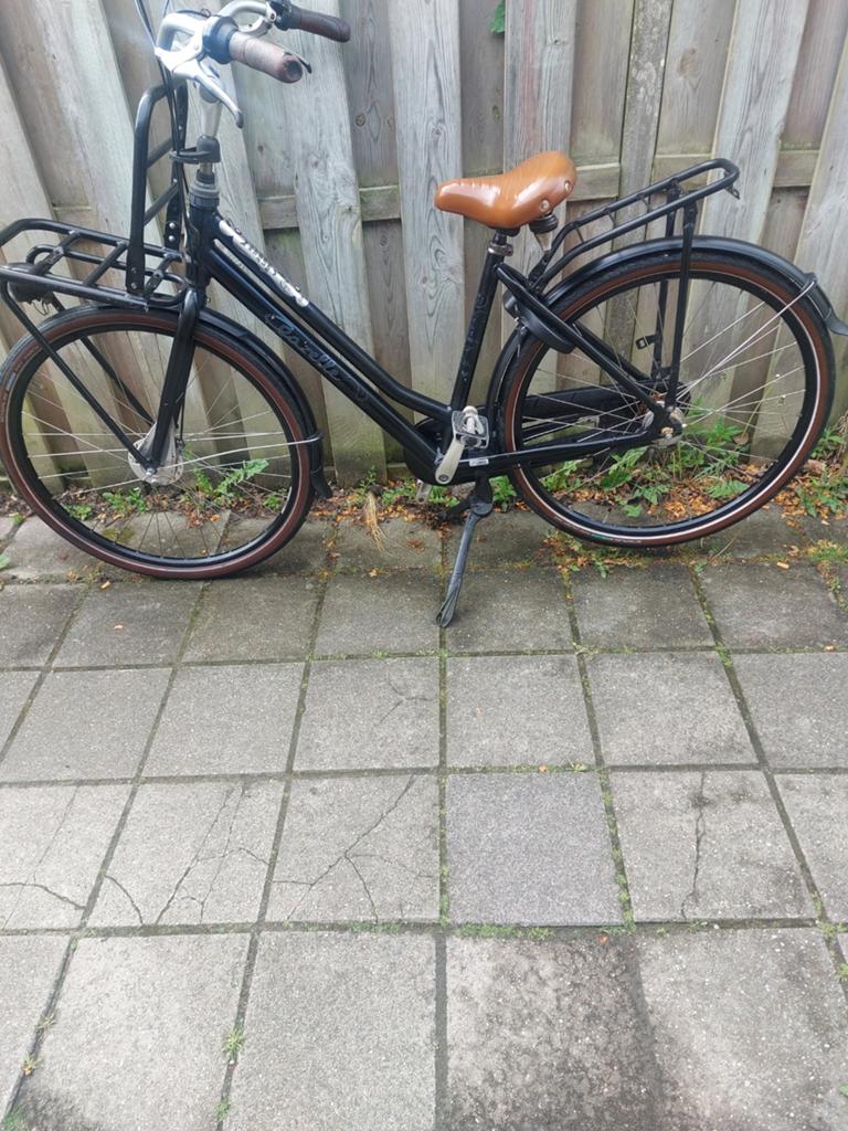 Gazelle Miss Grace transportfiets, Fietsen en Brommers, Fietsen | Heren | Herenfietsen, Gebruikt, Verzenden, Versnellingen, Gazelle
