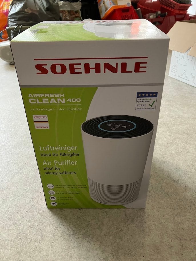 Soehnle Airfresh clean 400, Ophalen, Zo goed als nieuw, Luchtreiniger