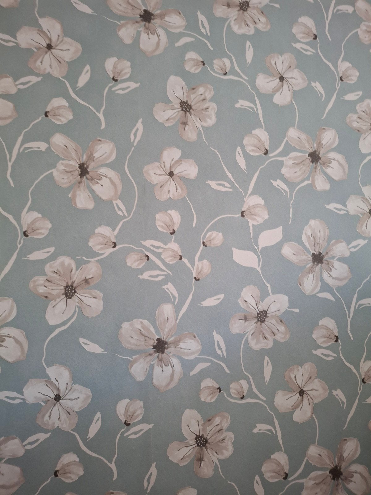 Prachtig behang, Ophalen of Verzenden, Bloemen