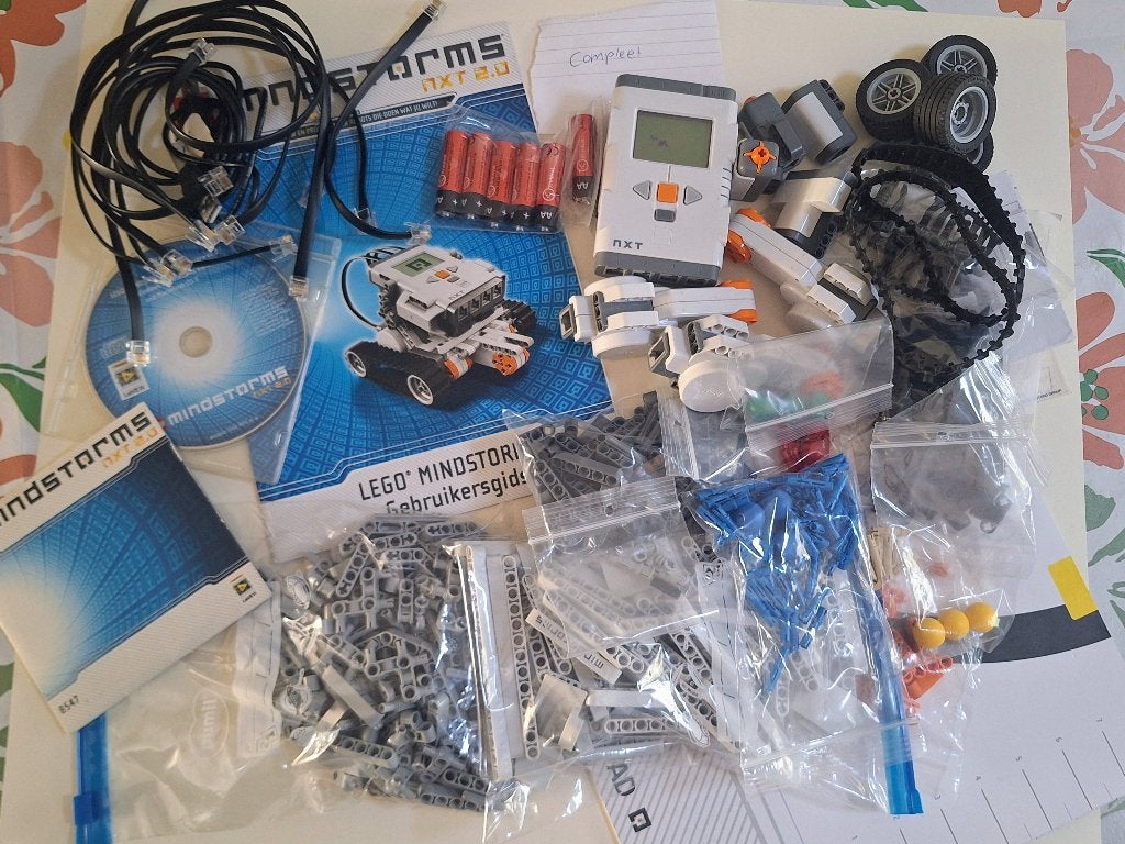 LEGO Mindstorms NXT 2.0 Complete Set, Kinderen en Baby's, Gebruikt, Overige thema's, Lego, Inclusief instructies