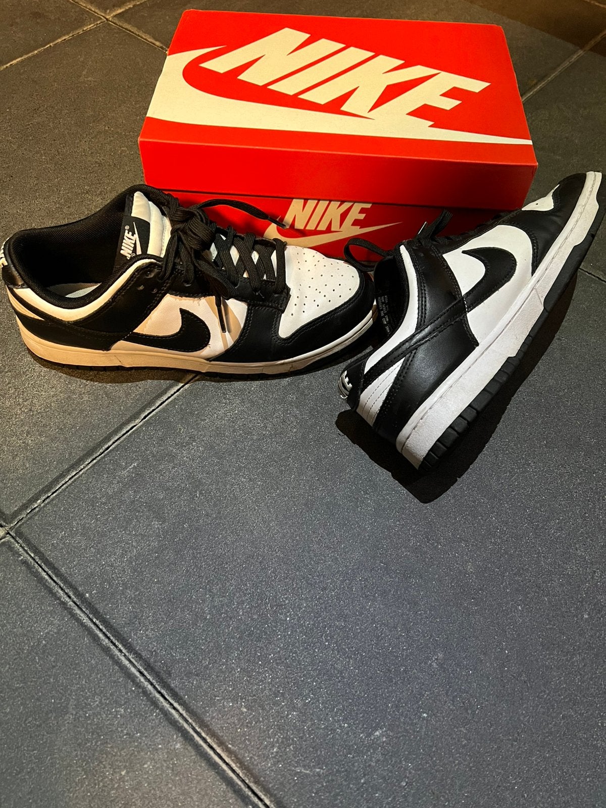 Nike Dunk Low Panda, Zwart, Nike, Ophalen of Verzenden, Sneakers of Gympen
