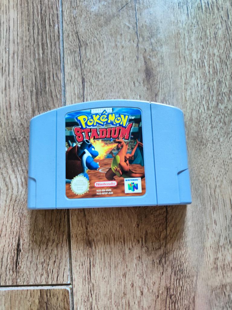 Nintendo 64 spel - Pokemon Stadium, Avontuur en Actie, 1 speler, Ophalen of Verzenden, Zo goed als nieuw