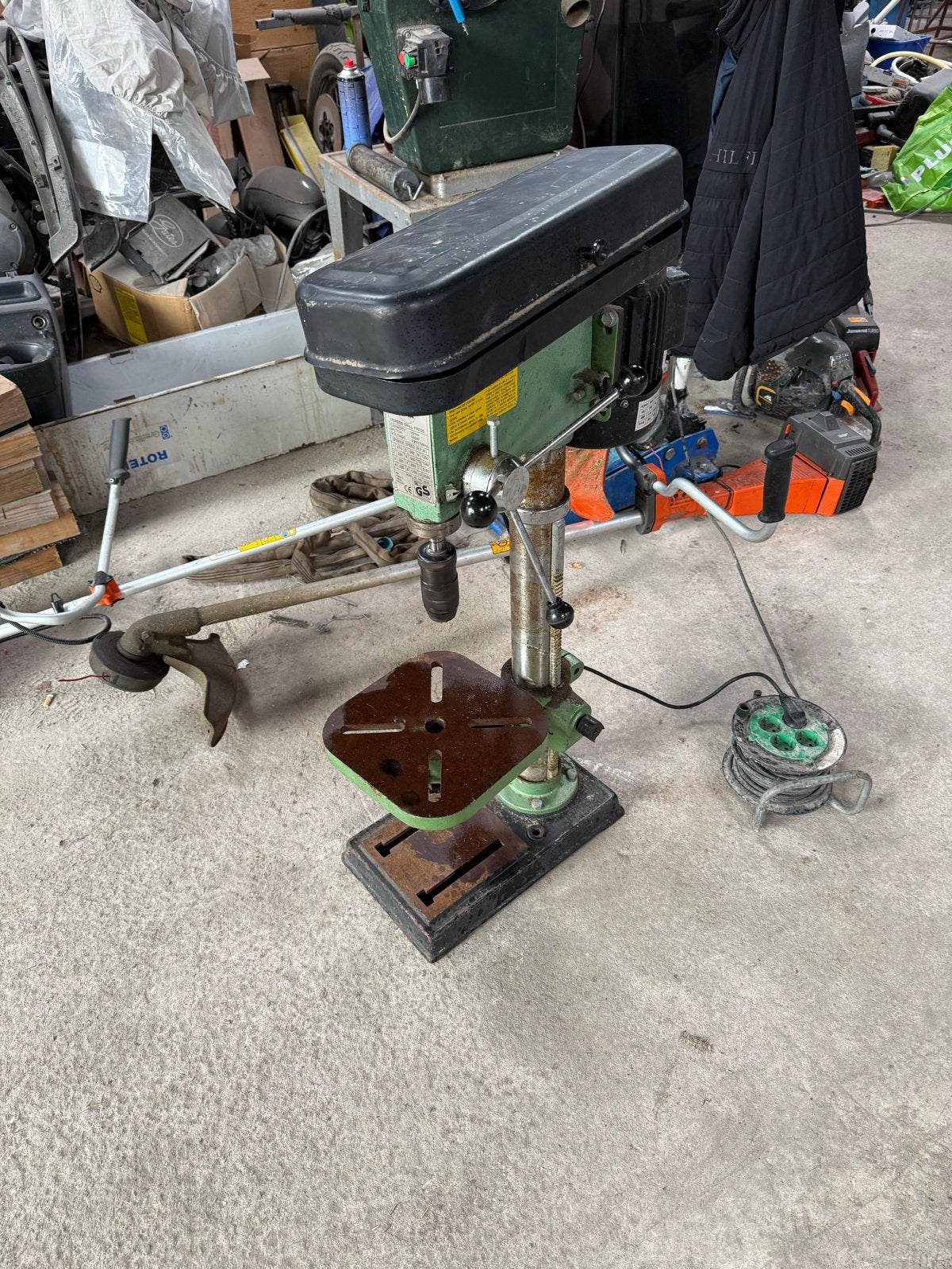 Kolomboormachine 220V - conus boten mogelijk, O, O, Ophalen of Verzenden, Kolomboormachine