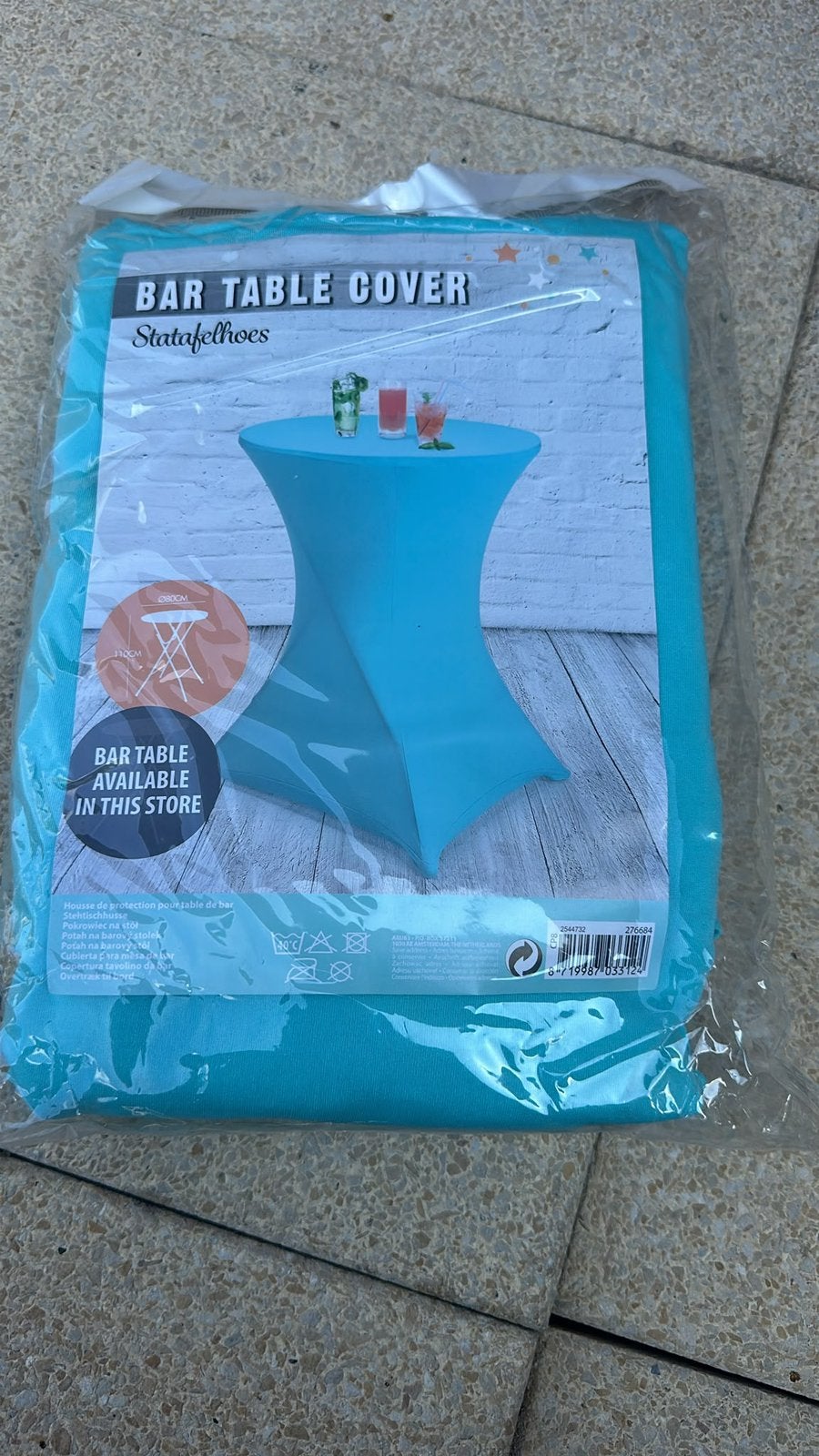 Statafel hoezen, Ophalen, Nieuw, Feestartikel, Overige