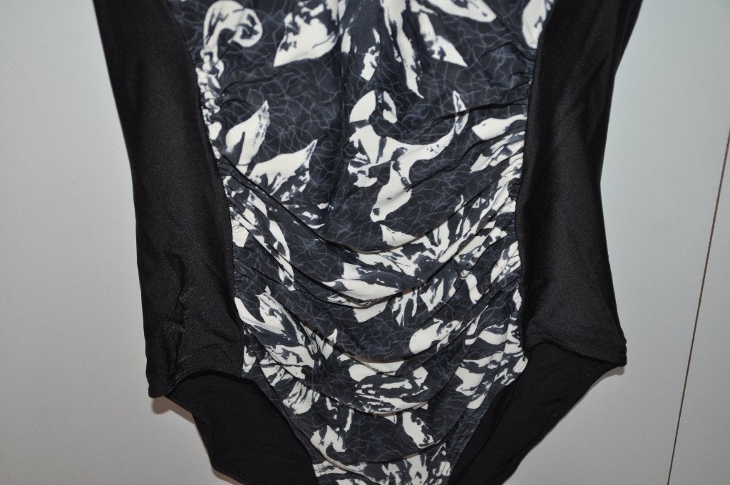 RST4 Badpak zonder bandjes maat 48, Kleding | Dames, Badmode en Zwemkleding, Ophalen of Verzenden, Zo goed als nieuw, Zwart, Badpak