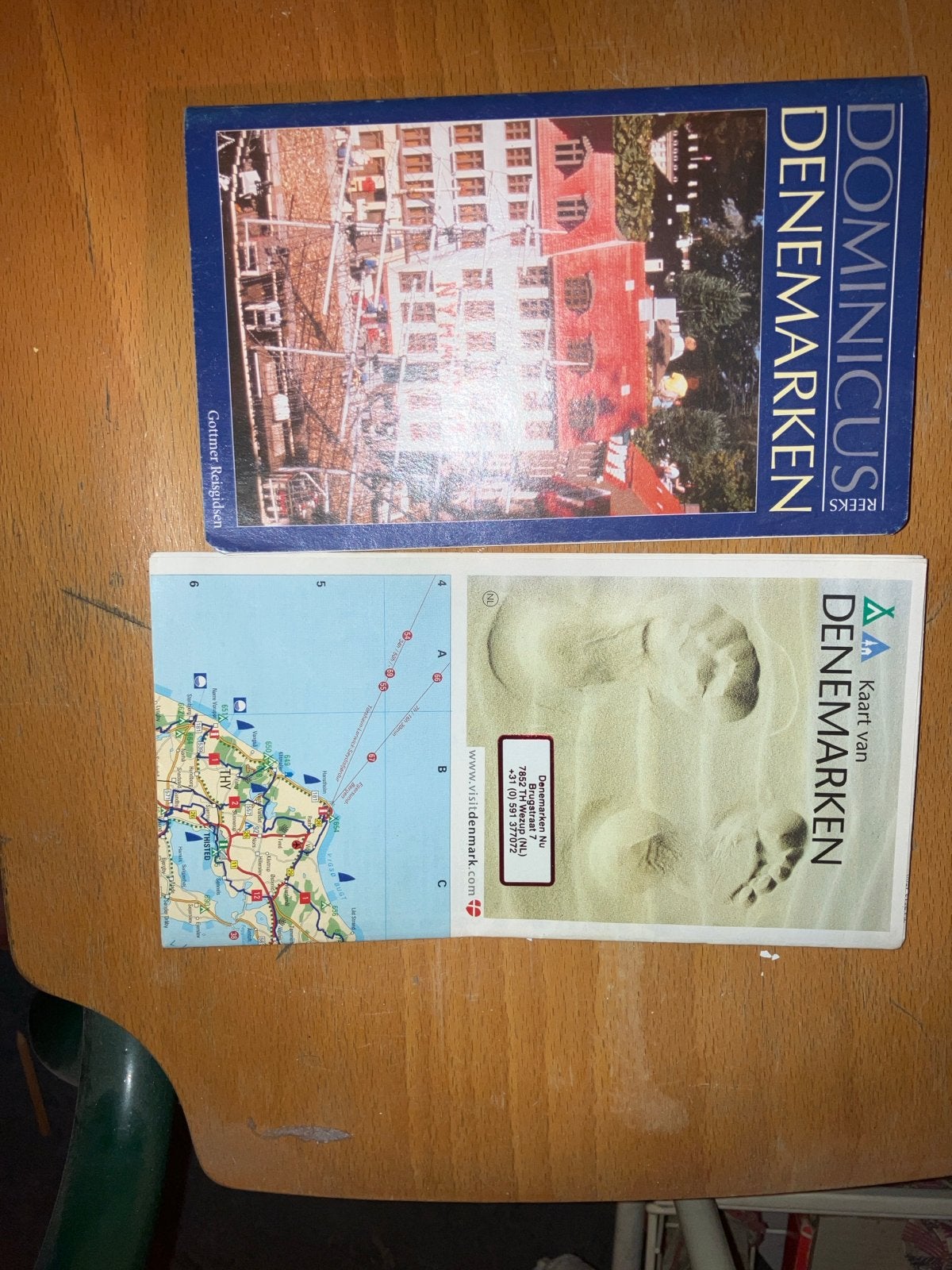Dominicus Reisgids Denemarken & Kaart van Denemarken, Boeken, Reisgidsen, Europa, Reisgids of -boek, Ophalen, Gelezen