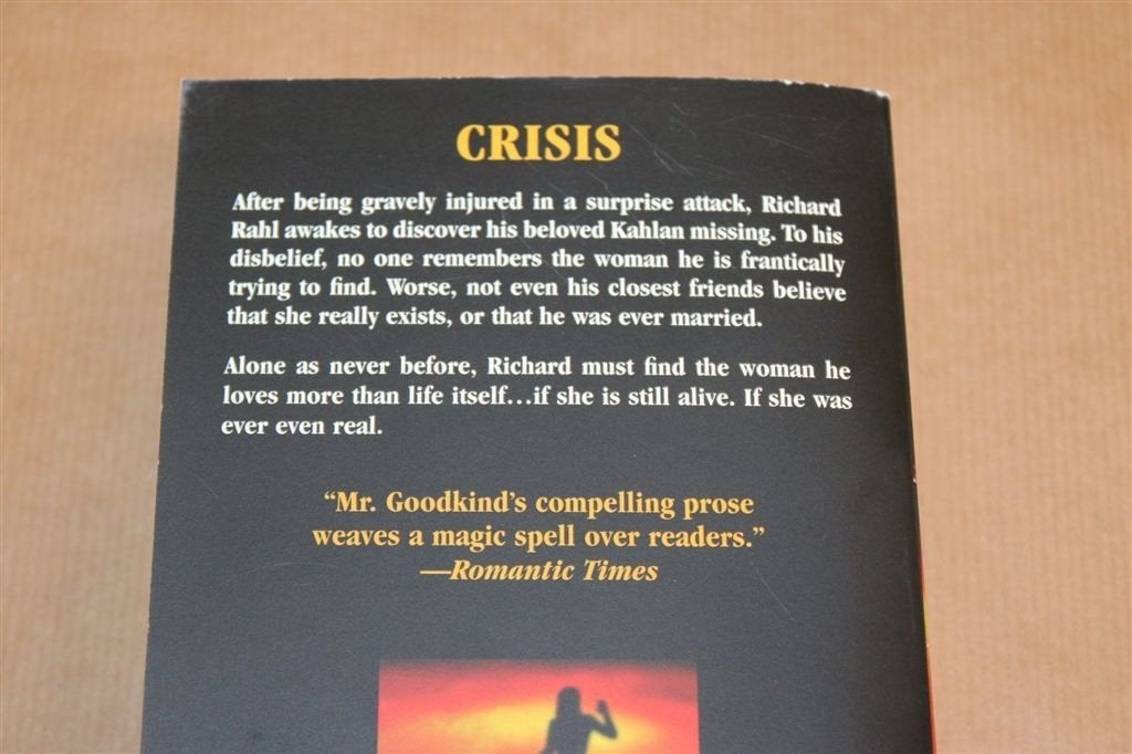 Chainfire — Terry Goodkind, Sword of Truth 9, Ophalen of Verzenden, Gelezen