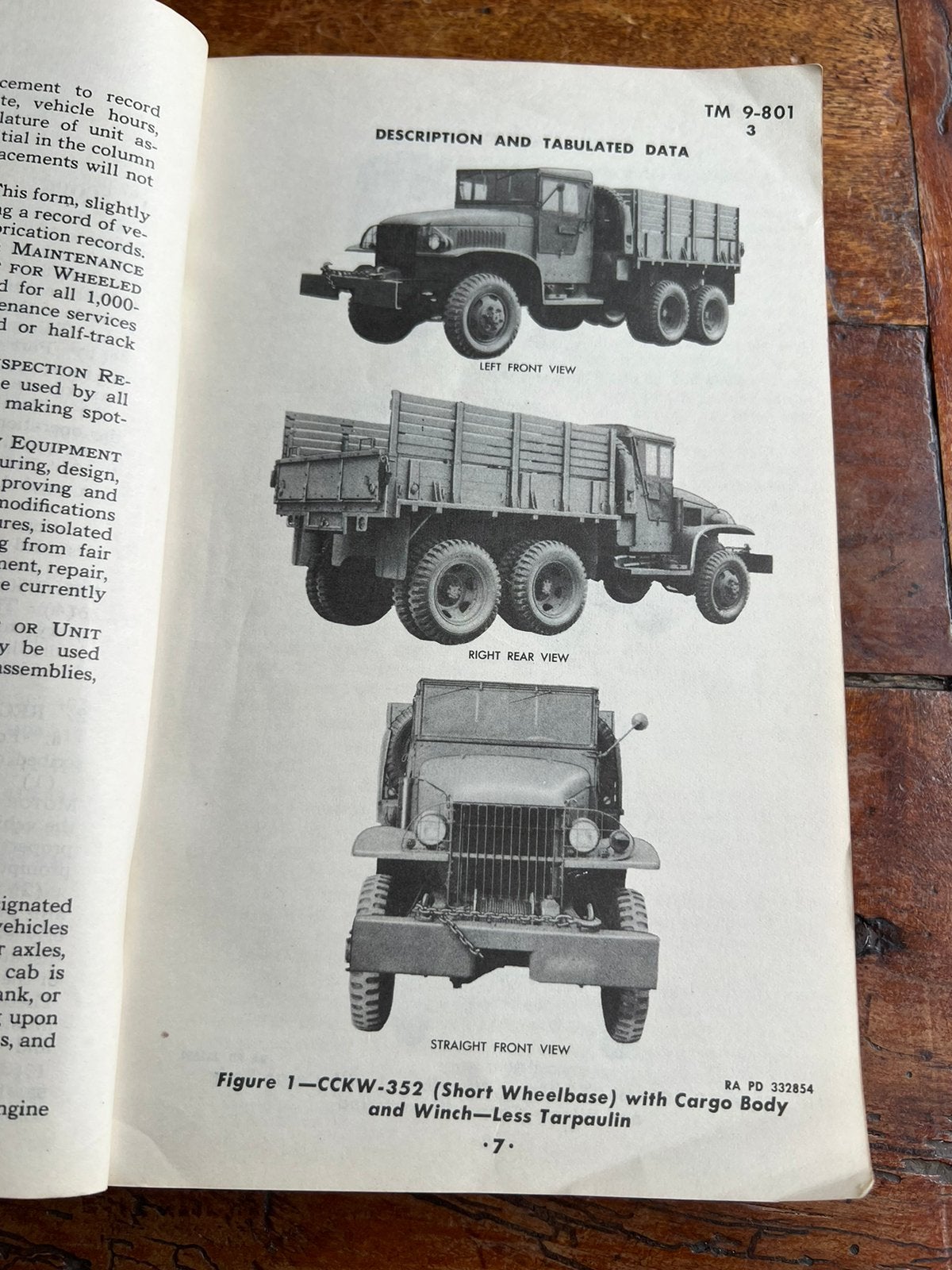 WO2 Amerikaans voorschrift GMC CCKW 352 & 353 1944 KTR, Verzenden, Nederland, Boek of Tijdschrift
