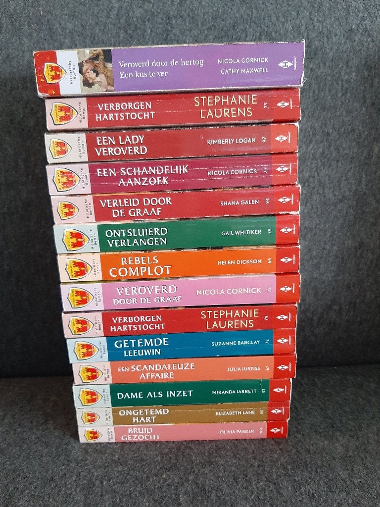 Harlequin/Candlelight Historische Romans, Boeken, Ophalen, Gelezen