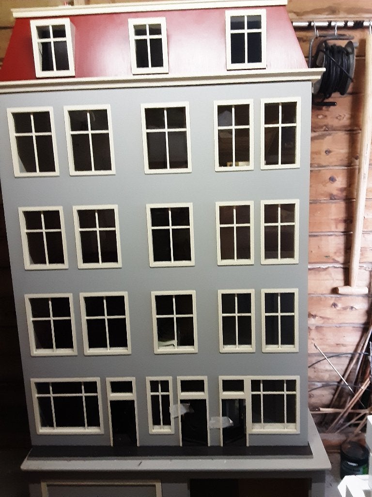 Groot poppenhuis, Verzamelen, Ophalen, Zo goed als nieuw, Poppenhuis