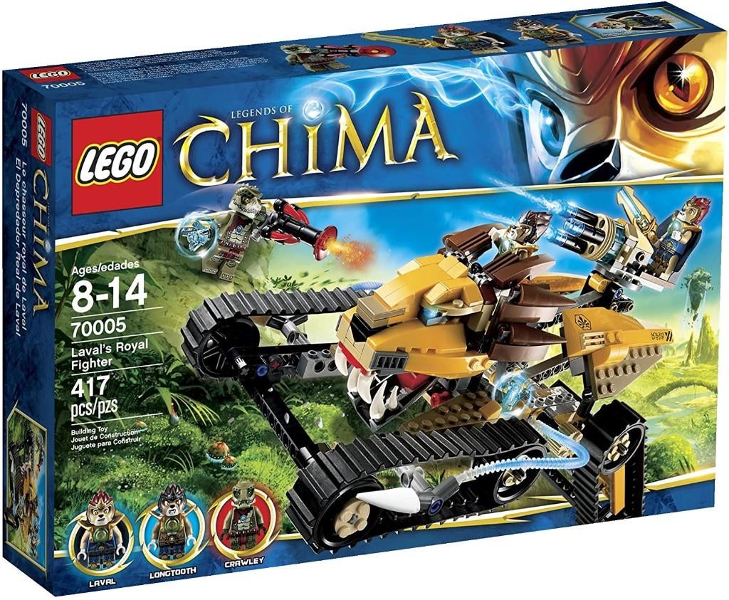 🎁 Lego Chima 70005 - Laval's Royal Fighter 🎁, Lego, Nieuw, Ophalen of Verzenden, Complete set