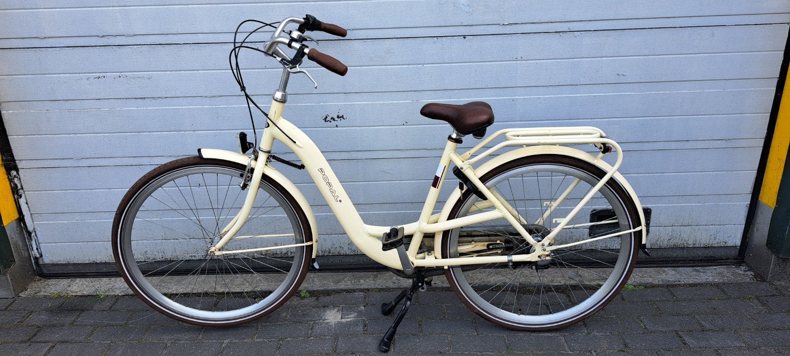 Zeer nette 28 inch Popal damesfiets, 53 tot 56 cm, Velgrem, Versnellingen, Zo goed als nieuw