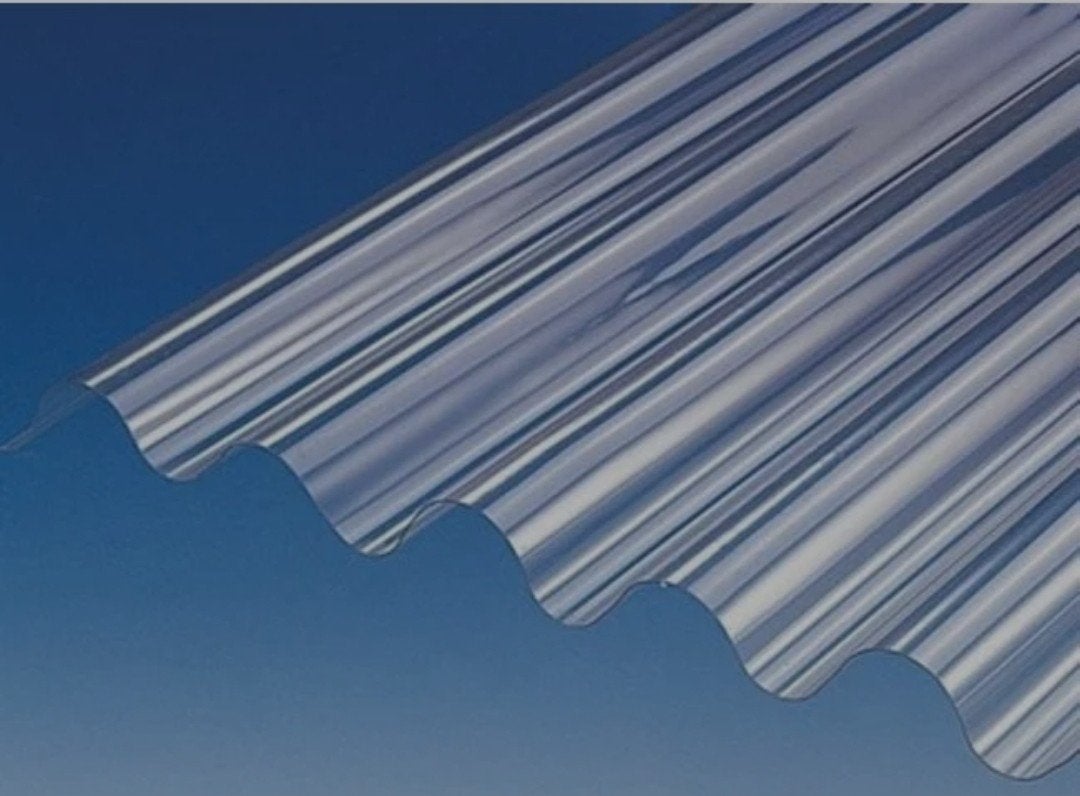 Golfplaten polyesther 9 euro per m2, Ophalen