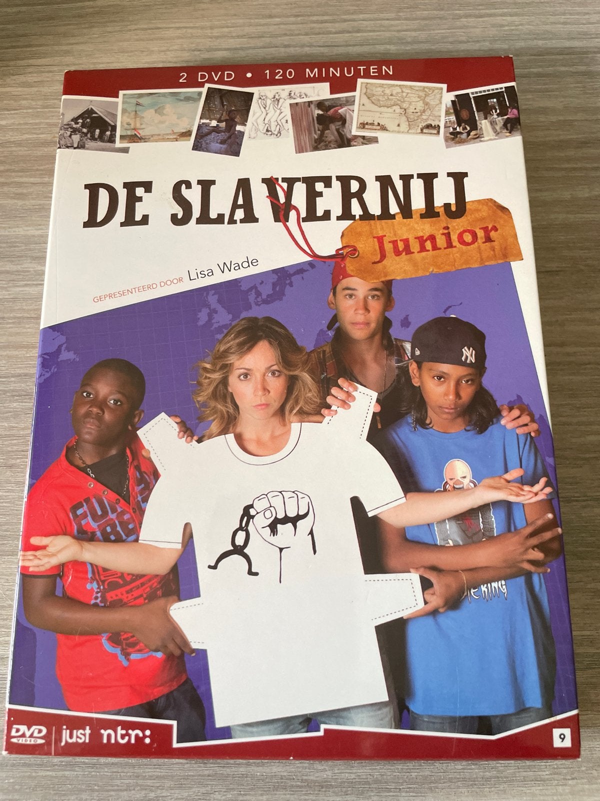 De Slavernij Junior - 2 DVD Boxset gepresenteerd door Lisa W, Alle leeftijden, Ophalen of Verzenden, Gebruikt, Nederlands