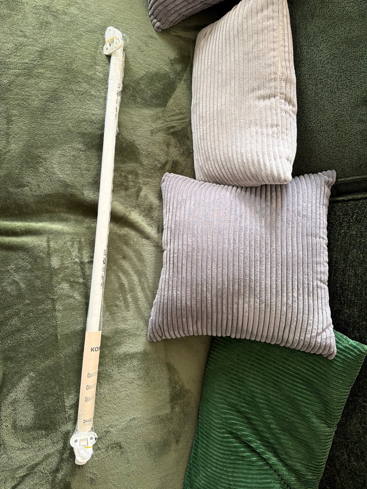 Nieuw IKEA kledingroede, Wit, 100cm, Ophalen, Nieuw
