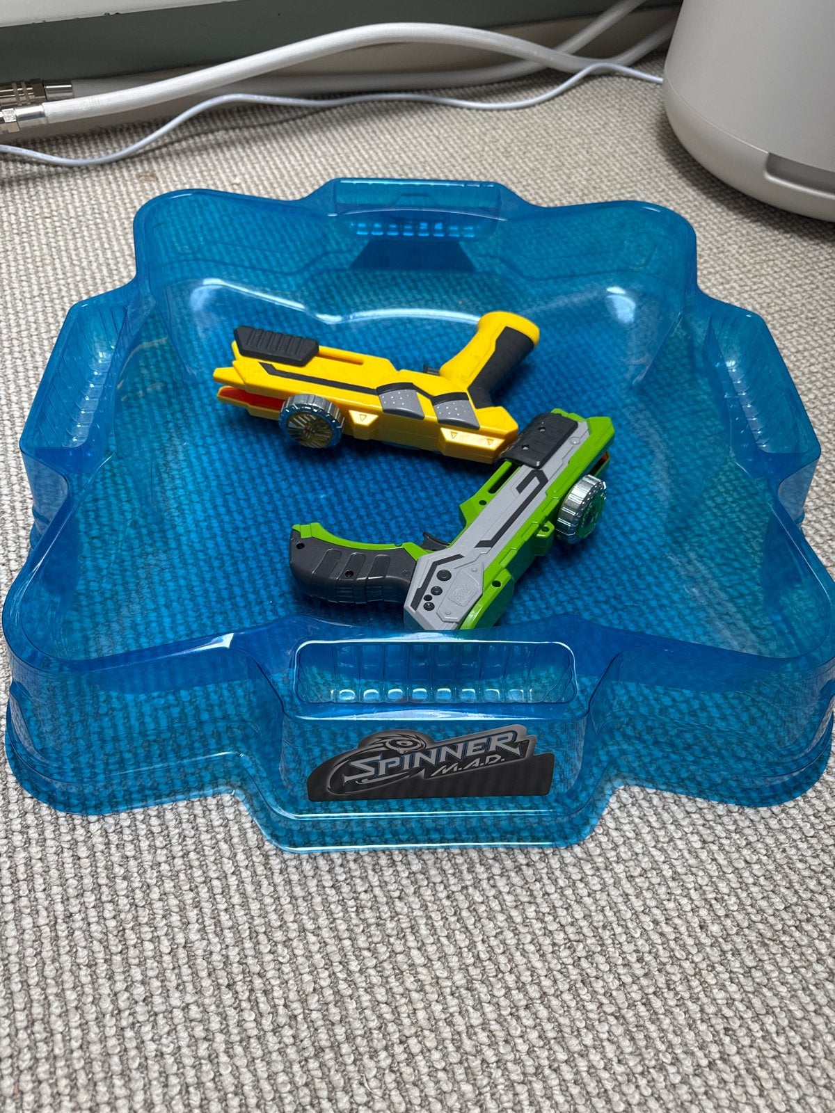 Spinner M.A.D. met arena - Zo goed als nieuw, Ophalen of Verzenden, Zo goed als nieuw, Jongen of Meisje