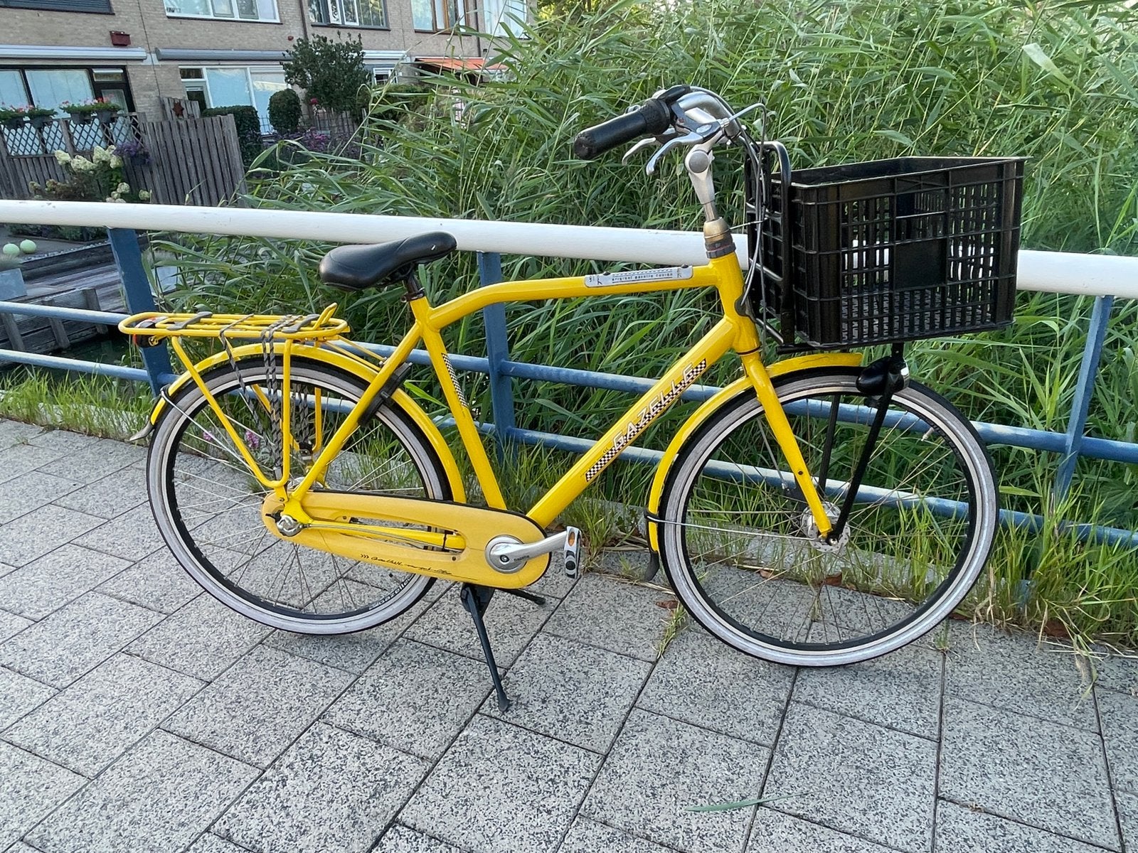 Super stoer gazelle NL herenfiets te koop, Versnellingen, Ophalen of Verzenden, Zo goed als nieuw, 57 tot 61 cm