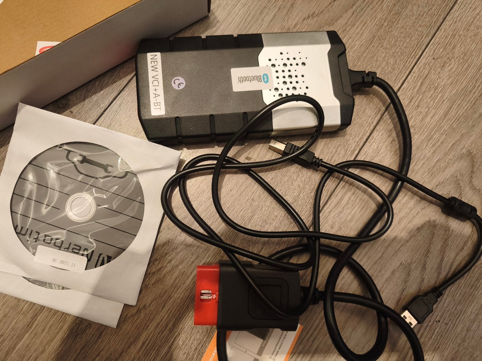 NEW VCI+A-BT Diagnosetool met Bluetooth en software, Auto diversen, Autogereedschap, Ophalen, Zo goed als nieuw