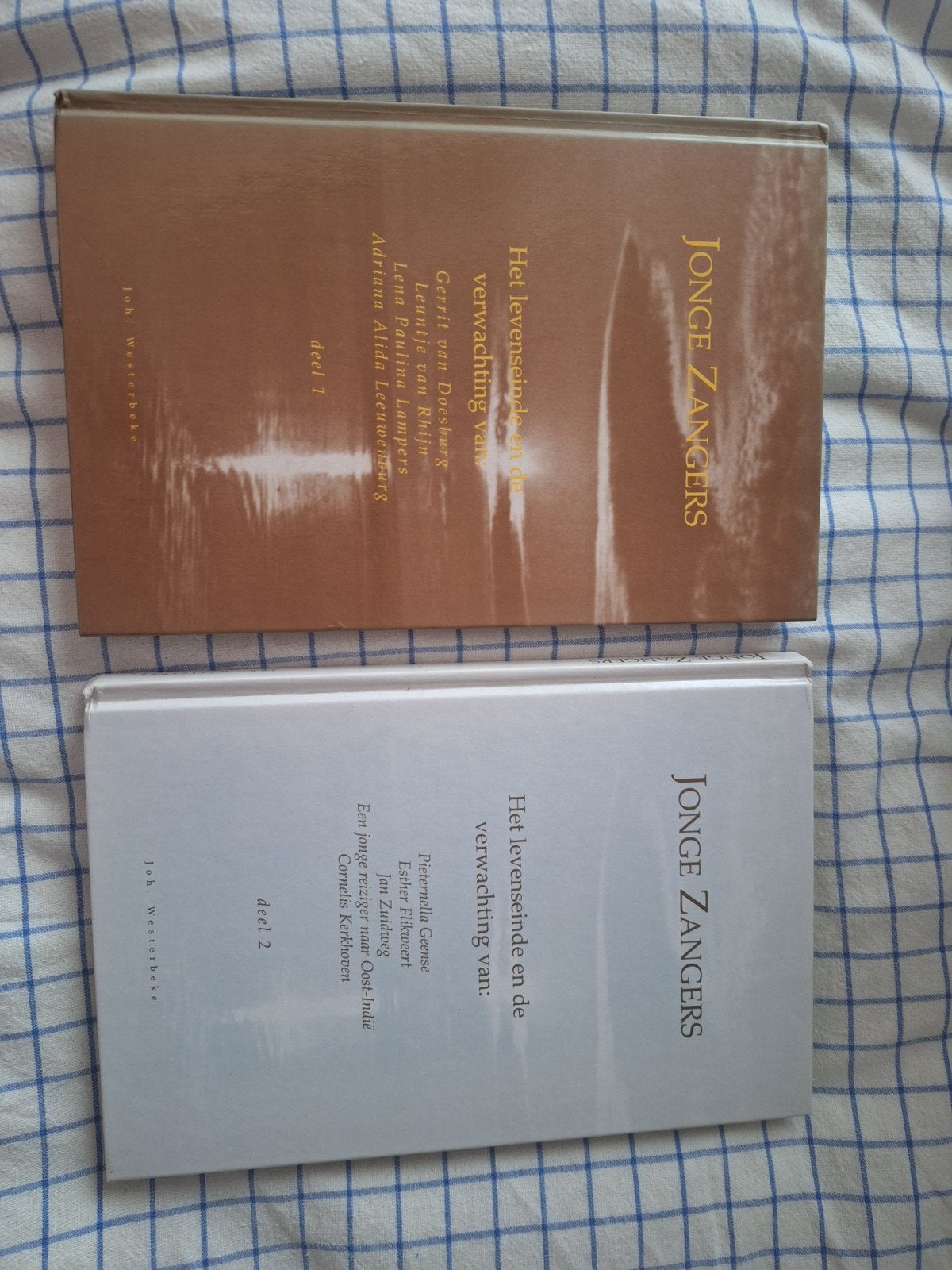 Jonge Zangers -  deel 1 en deel 2 Joh.Westerbeke, Ophalen of Verzenden, Gelezen, Diverse auteurs, Christendom | Protestants