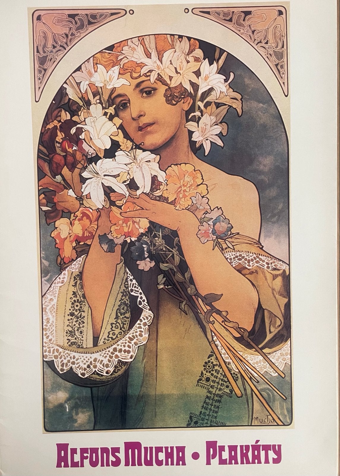 Alfons Mucha – Plakáty – Complete set van 10 reproducties, Antiek en Kunst, Ophalen, Portret en Figuren, Offsetdruk
