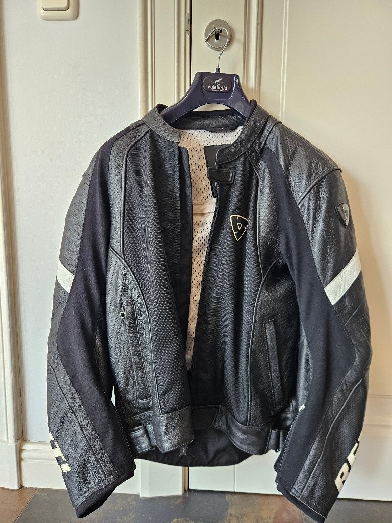 Leren motorjas Revit! Mt. 54 als nieuw, Motoren, Kleding | Motorkleding, REV'IT!, Heren, Jas | leer, Ophalen of Verzenden