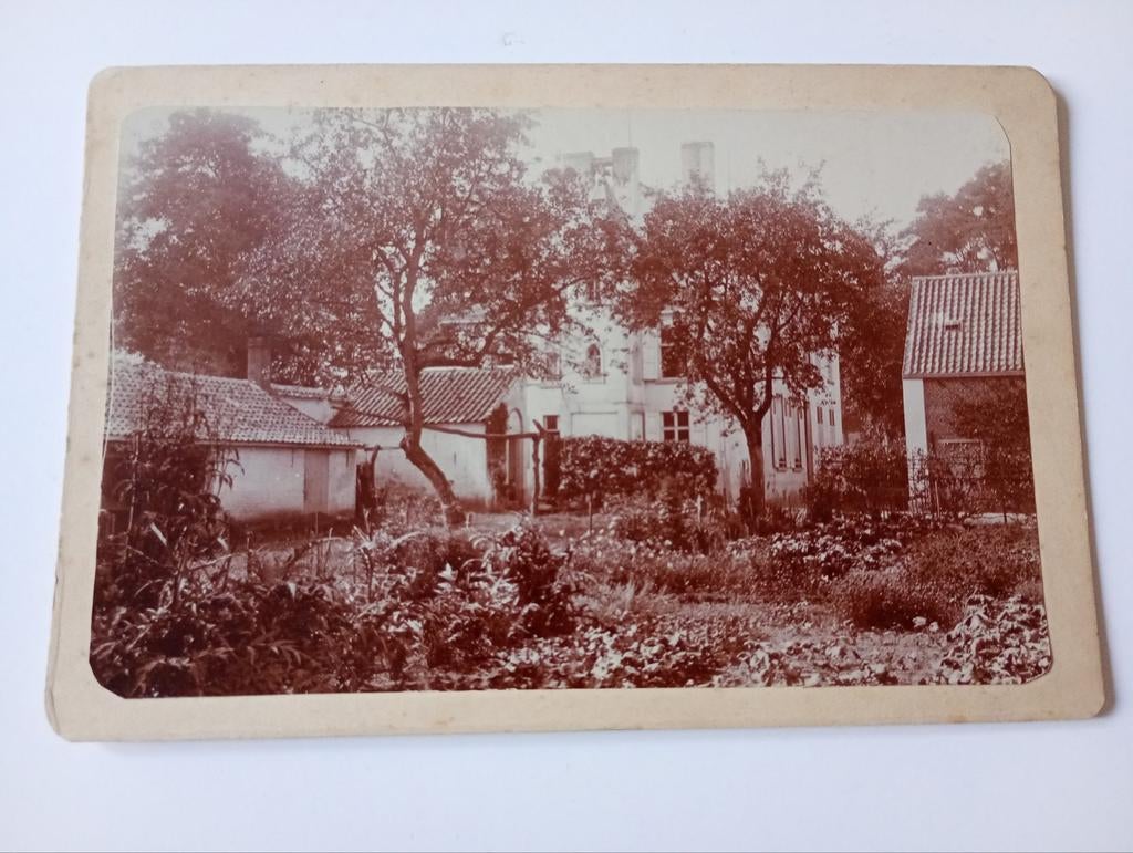 Kabinetsfoto Villa Onbekend, Gebruikt, Foto, Ophalen of Verzenden, Gebouw