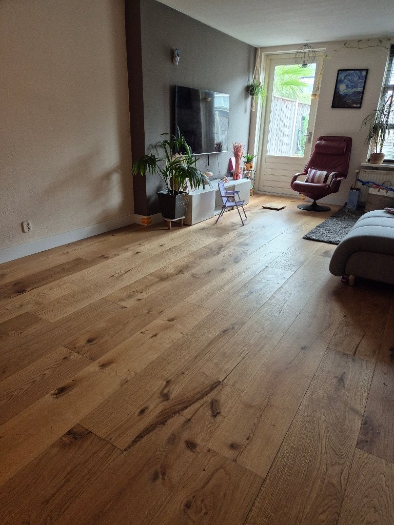 11m² Domoba Eiken Parket, Nieuw, 10 m² of meer, 10 tot 30 cm, Hout