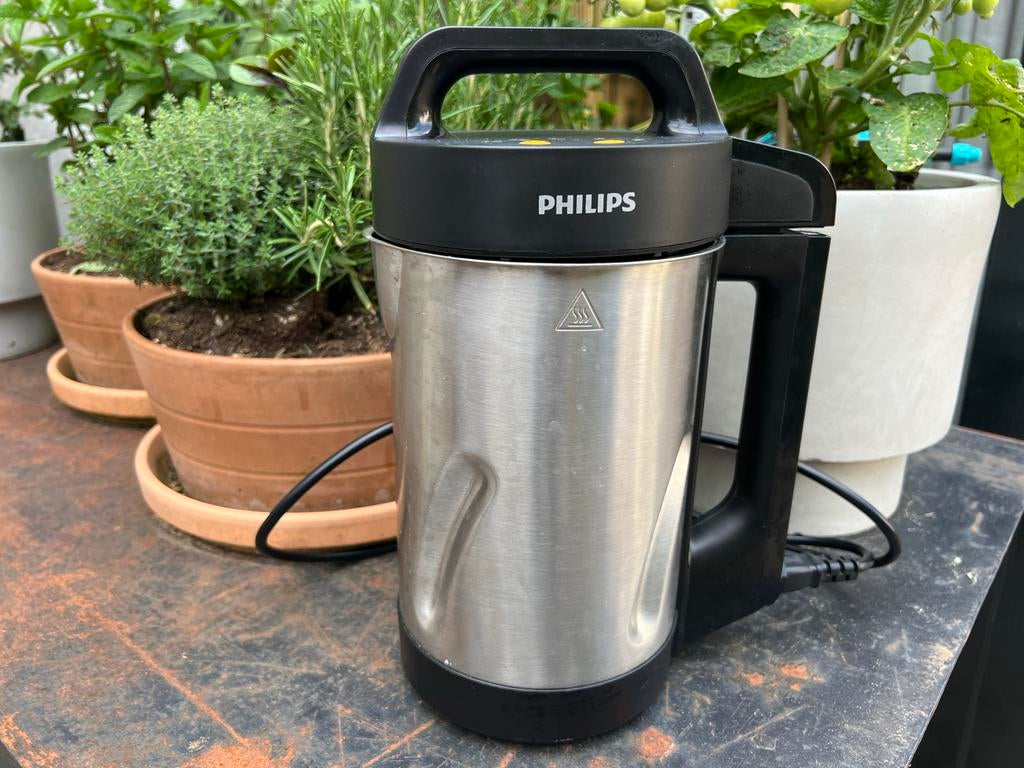 Philips Soupmaker - Maak eenvoudig heerlijke soepen, Witgoed en Apparatuur, Keukenmixers, Zo goed als nieuw, Ophalen of Verzenden