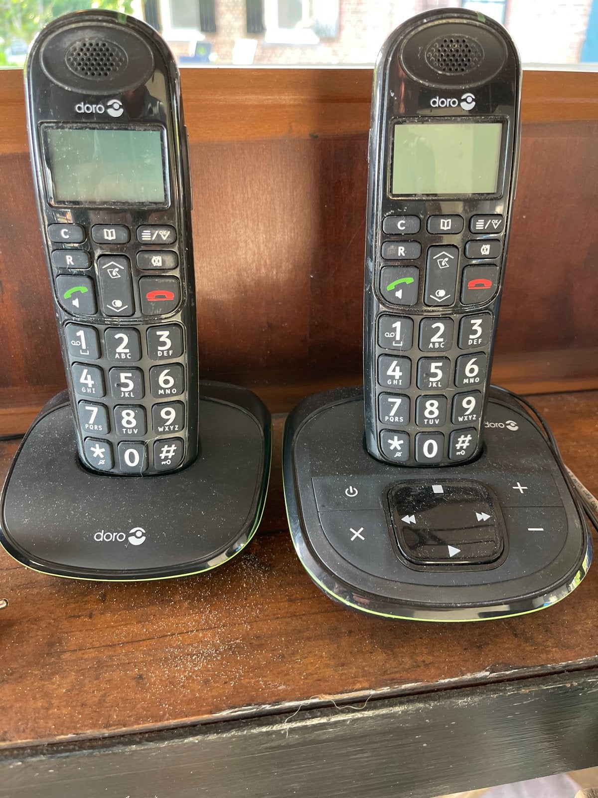 Doro PhoneEasy 110 Duo DECT-telefoonset, Ophalen, Gebruikt, 2 handsets
