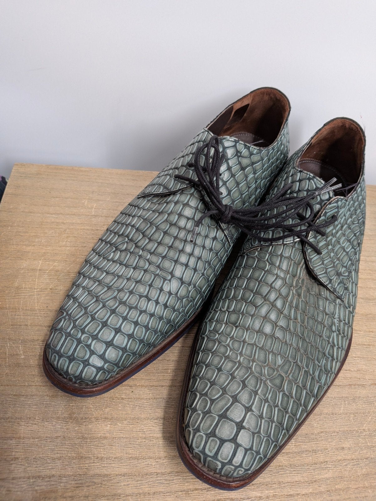 Floris van Bommel nette herenschoenen turquoise-mintgroen, Kleding | Heren, Schoenen, Floris van Bommel, Overige kleuren, Floris van Bommel