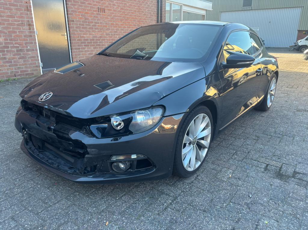 Volkwagen Scirocco 1.4 TSI Highline 160PK/Pano/Dynaudio, Auto diversen, Schadeauto's, Ophalen, Volkswagen, Zwart, Handgeschakeld