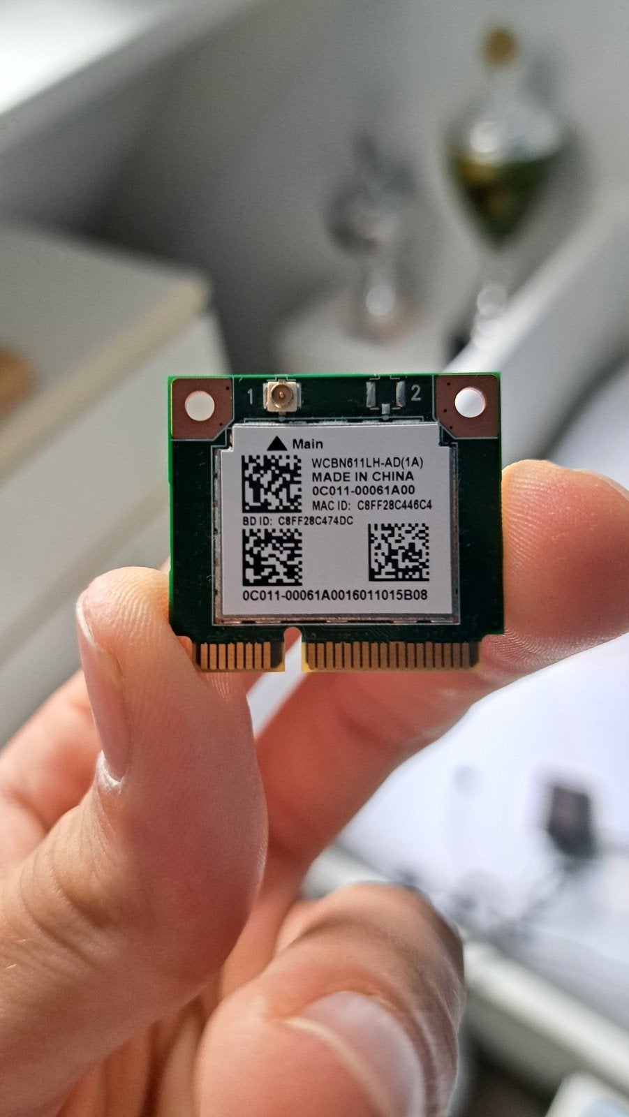 Interne wifi kaart voor laptop (Realtek RTL8723BE), Ophalen of Verzenden, Gebruikt, Intern, Realtek