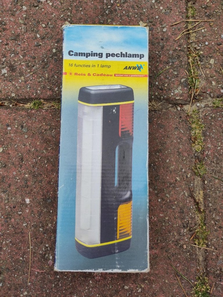 ANWB campinglamp - pechlamp, Ophalen of Verzenden, Zo goed als nieuw
