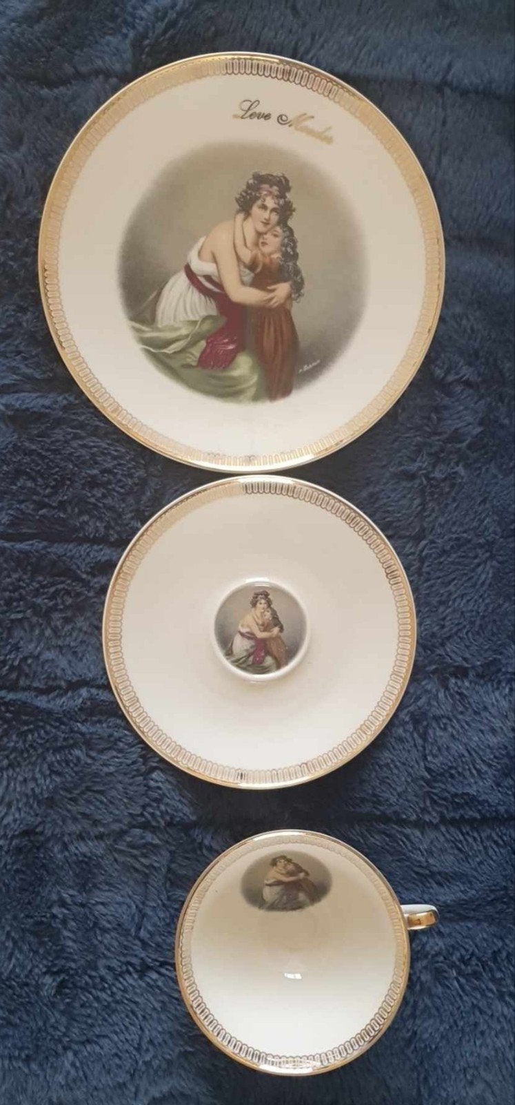 Antieke set met afbeeldingen van Élisabeth Vigée Le Brun., Ophalen of Verzenden