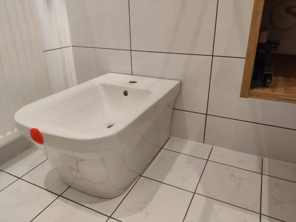 Wall-mounted Bidet Duravit, Ophalen, Nieuw, Glas, Toilet