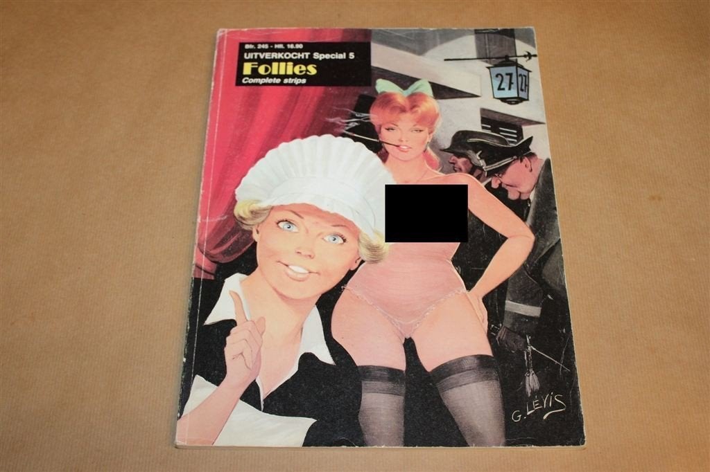 Uitverkocht Special 5 — Erotisch Stripalbum Follies 1990, Eén stripboek, Ophalen of Verzenden, Gelezen