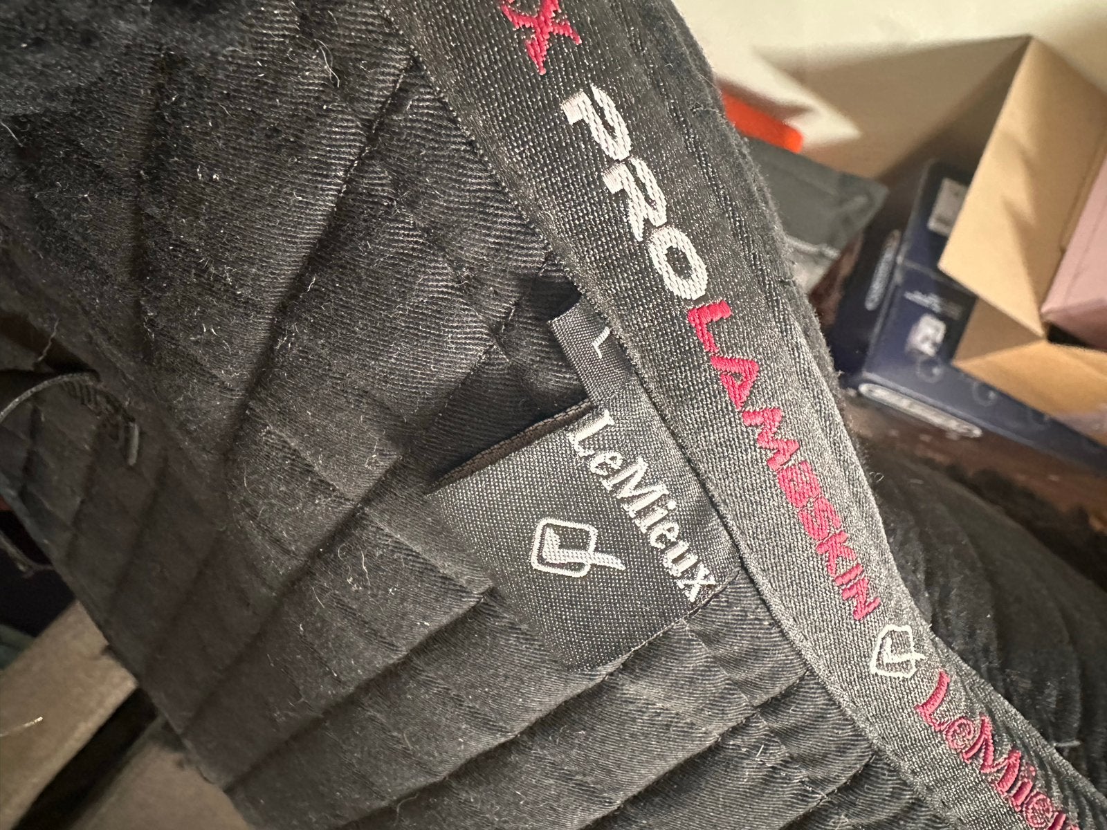 Lemieux bontje zwart L, Ophalen, Zo goed als nieuw, Dressuur