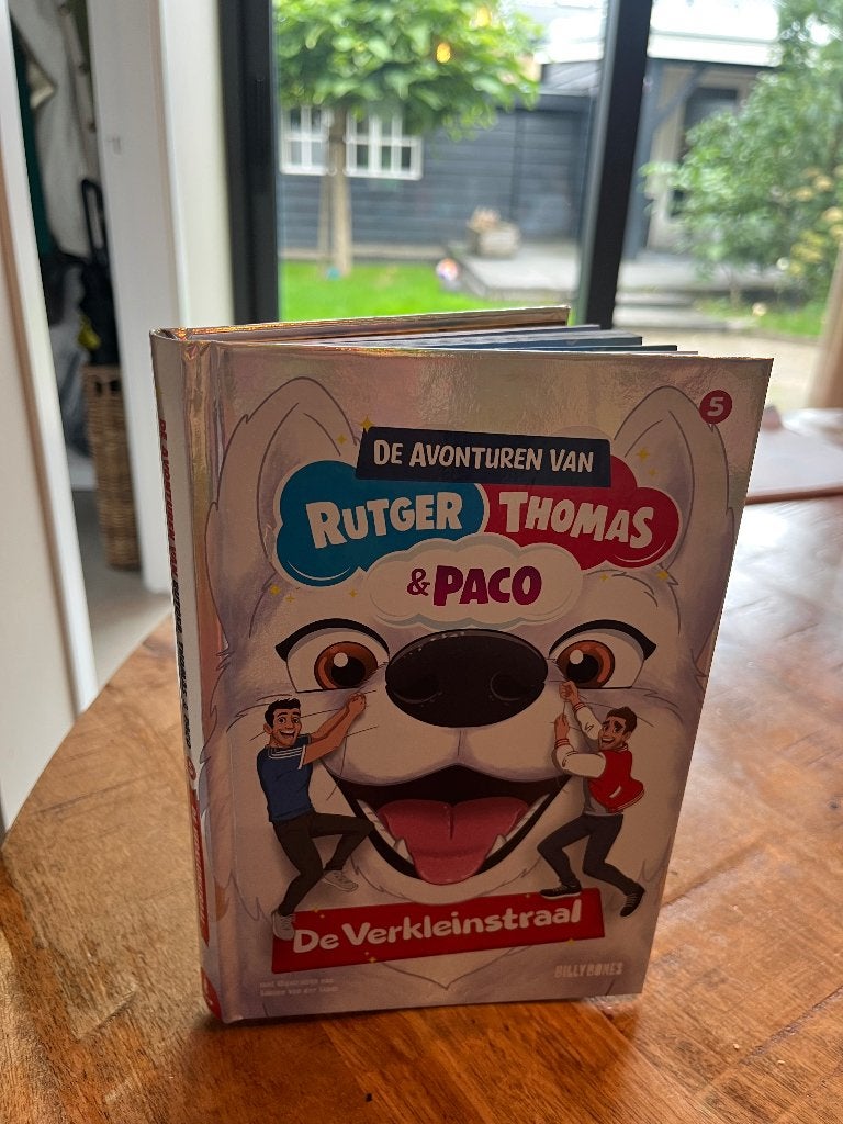 Rutger, Thomas en Paco De Verkleinstraal, Boeken, Fictie algemeen, Ophalen of Verzenden, Zo goed als nieuw, Rutger Vink, Thomas van Grinsven