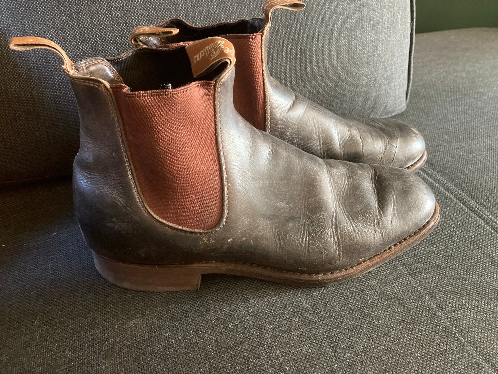 R.M. Williams Craftsman G Boot Yearling Chestnut Maat 44, Ophalen of Verzenden, Gedragen, Bruin, Boots