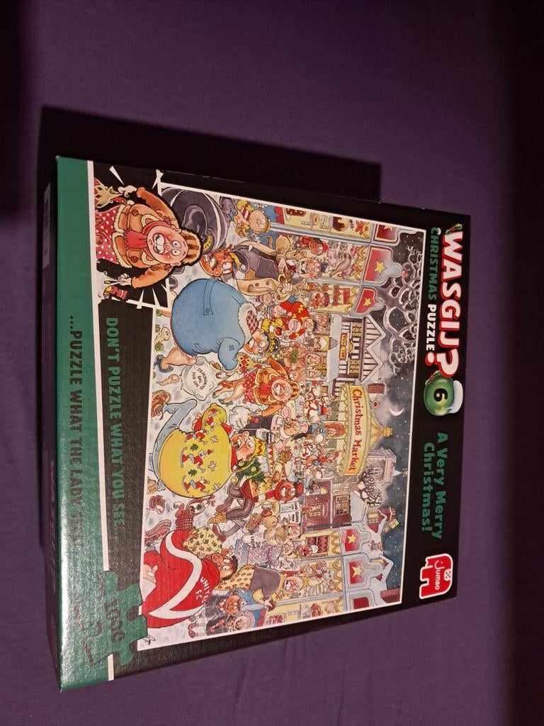 Wasgij Christmas 6: A Very Merry Christmas! Legpuzzel, Ophalen of Verzenden, 500 t/m 1500 stukjes, Zo goed als nieuw, Legpuzzel