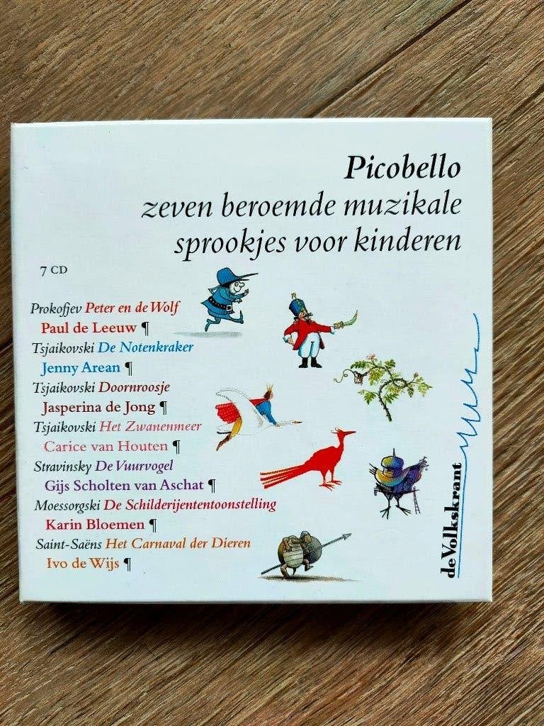 Picobello 7 CD box beroemde muzikale sprookjes voor kinderen, Ophalen of Verzenden, Modernisme tot heden, Zo goed als nieuw, Overige typen