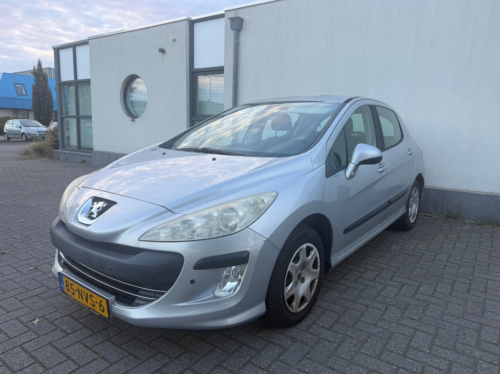 Peugeot 308 1.6 VTI 16V 5-DRS 2009 Grijs Airco/Cruise/Apk!, Voorwielaandrijving, 4 cilinders, 1650 kg, Bedrijf