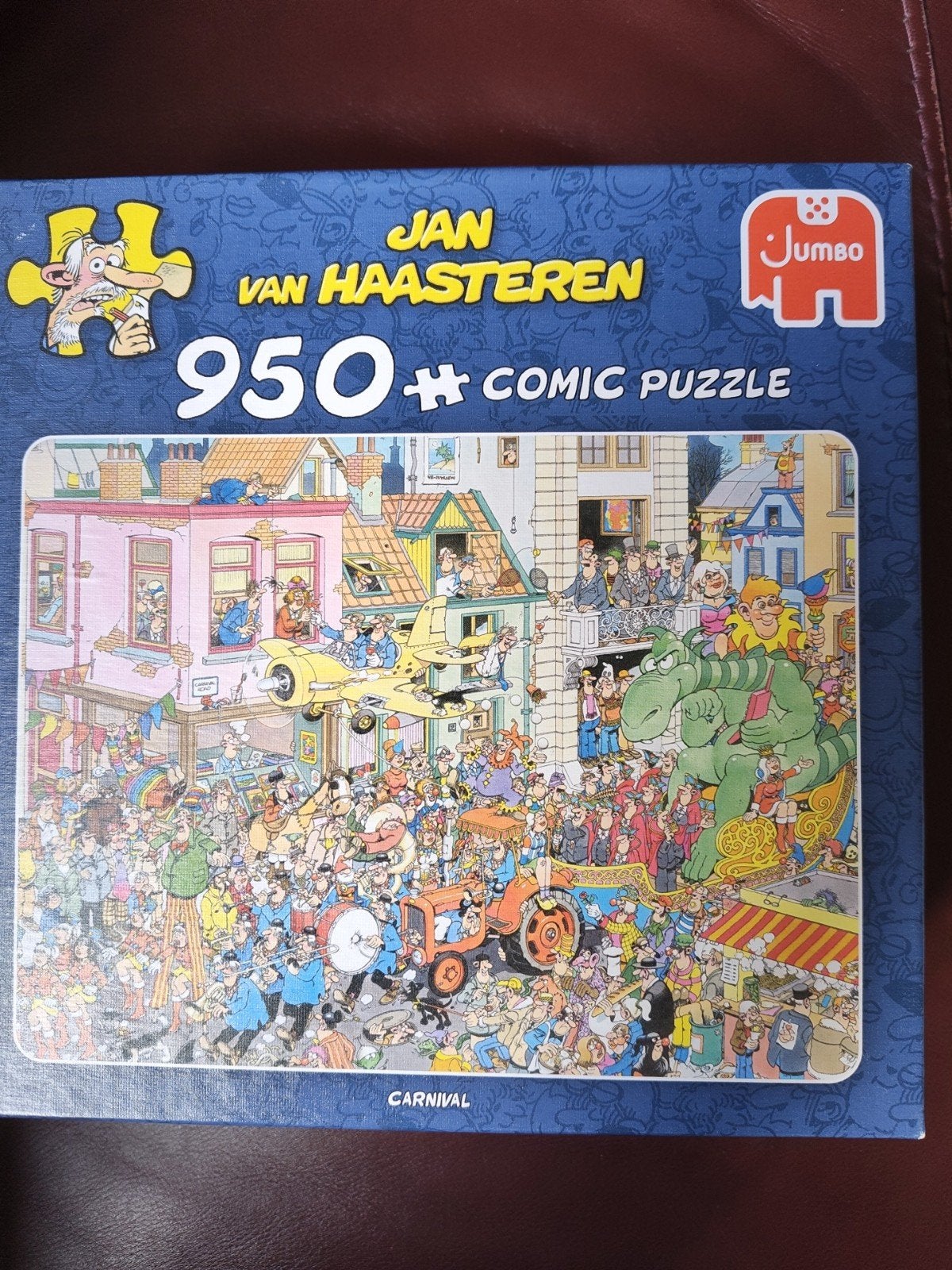 Jan van Haasteren 950 stukjes - Carnival Comic Puzzel, Ophalen, 500 t/m 1500 stukjes, Zo goed als nieuw, Legpuzzel
